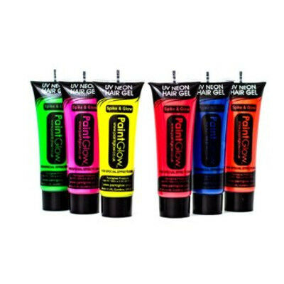 PaintGlow UV Neoon Juuksegeel UV Blue